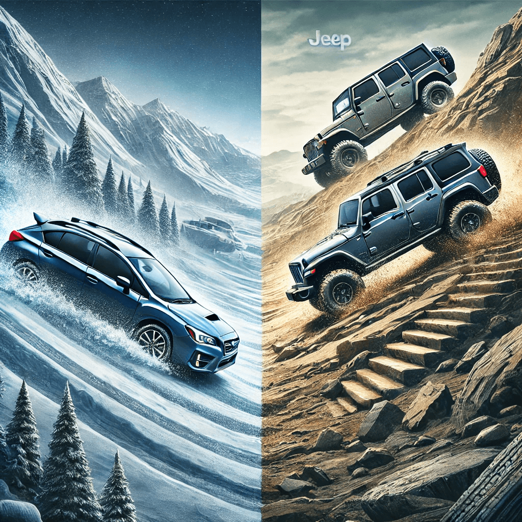 Subaru vs. Jeep: Which is Better for Off-Roading