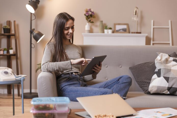 An affordable smart home setup featuring budget-friendly devices like smart plugs, lighting, and voice assistants for convenient living.