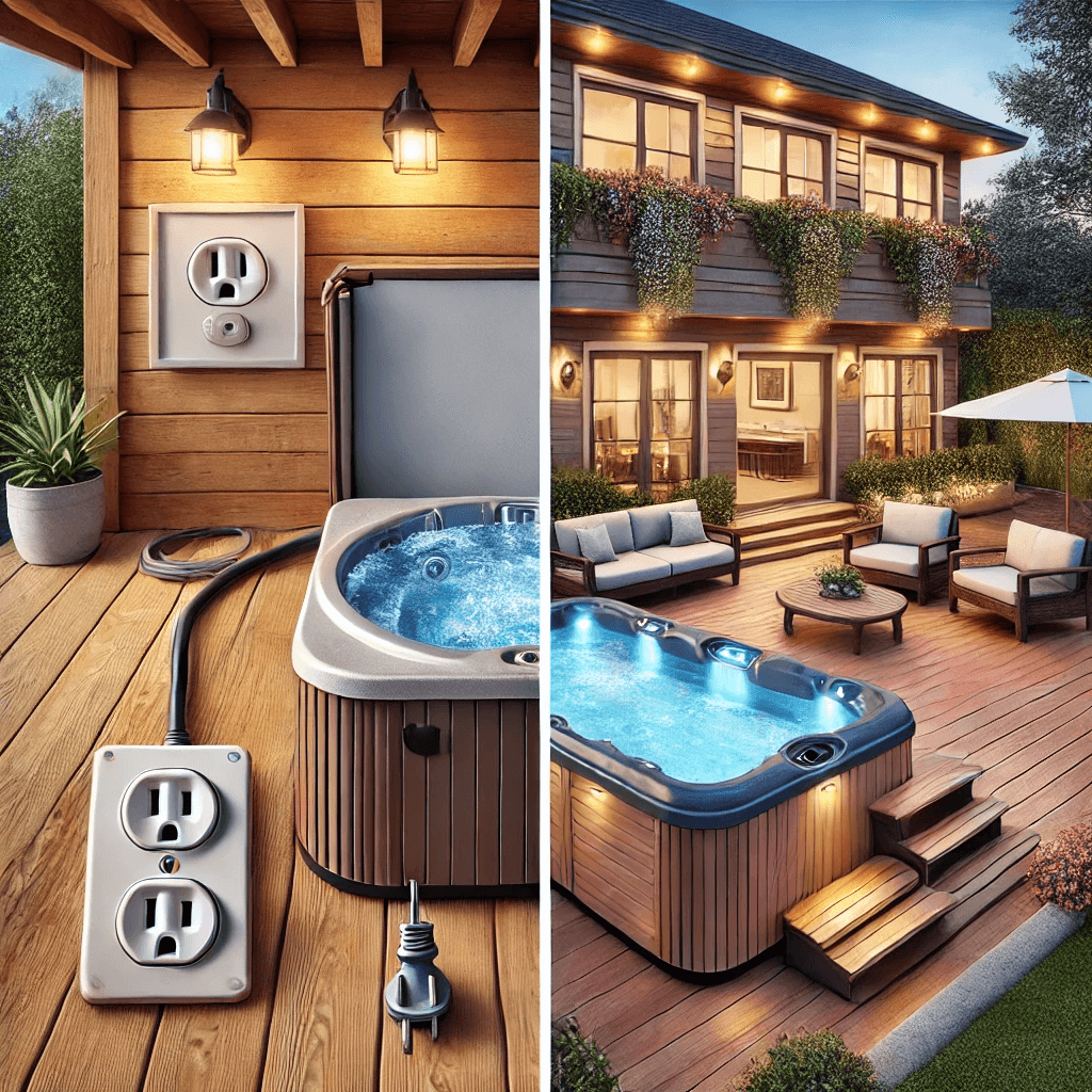 Plug-and-Play Hot Tub vs. Hardwired Hot Tub